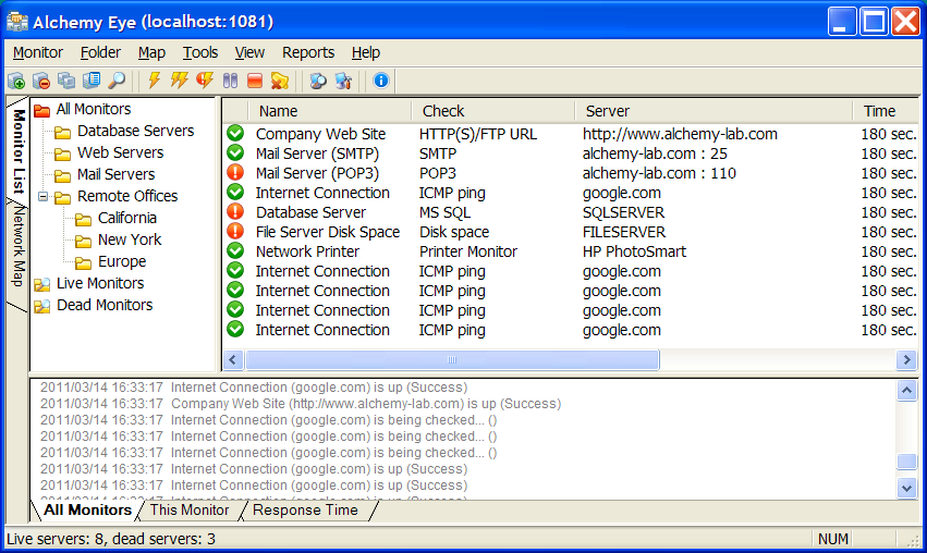 alchemy network monitor