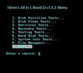 Hirens boot